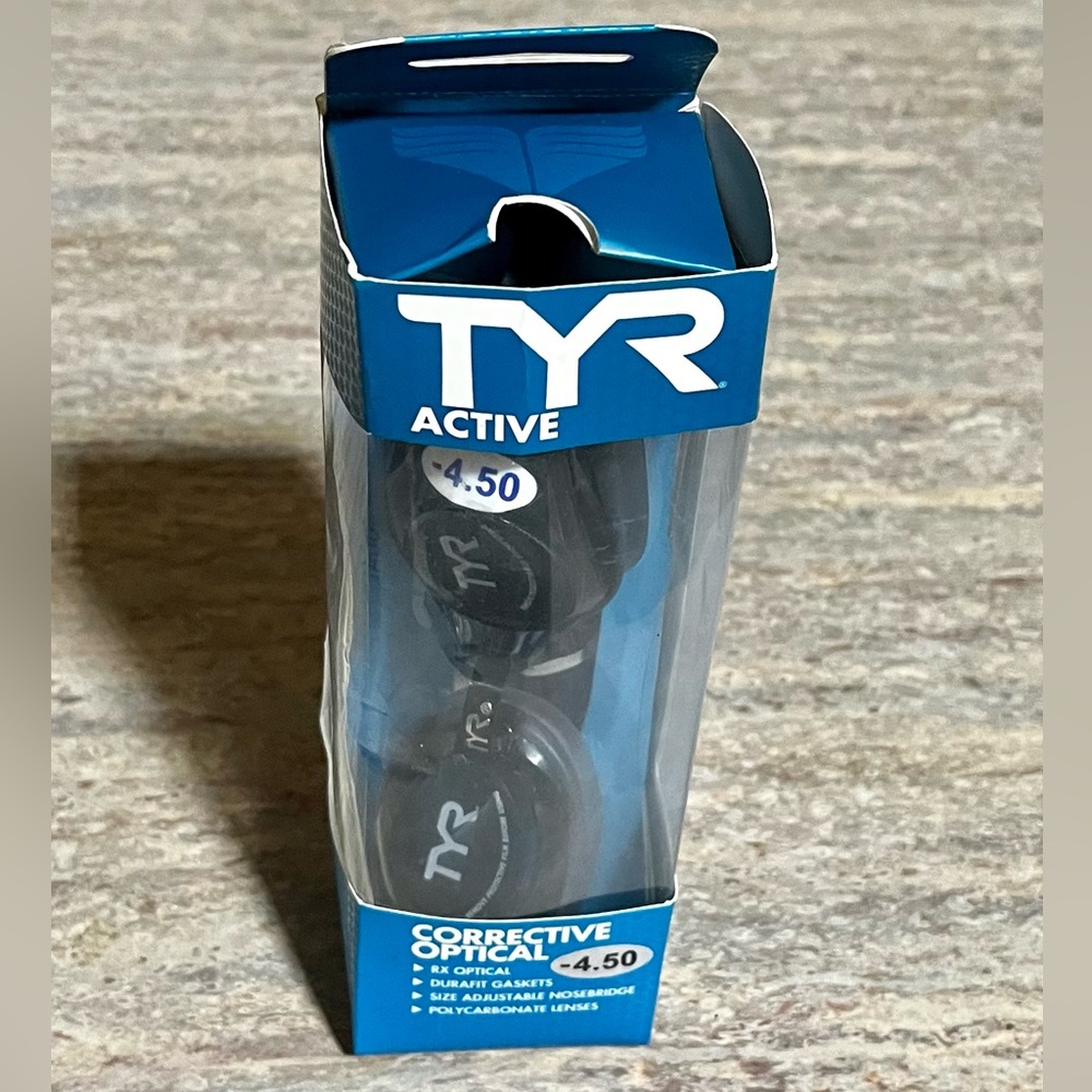 NWT TYR Optical Goggles in Smoke Gray